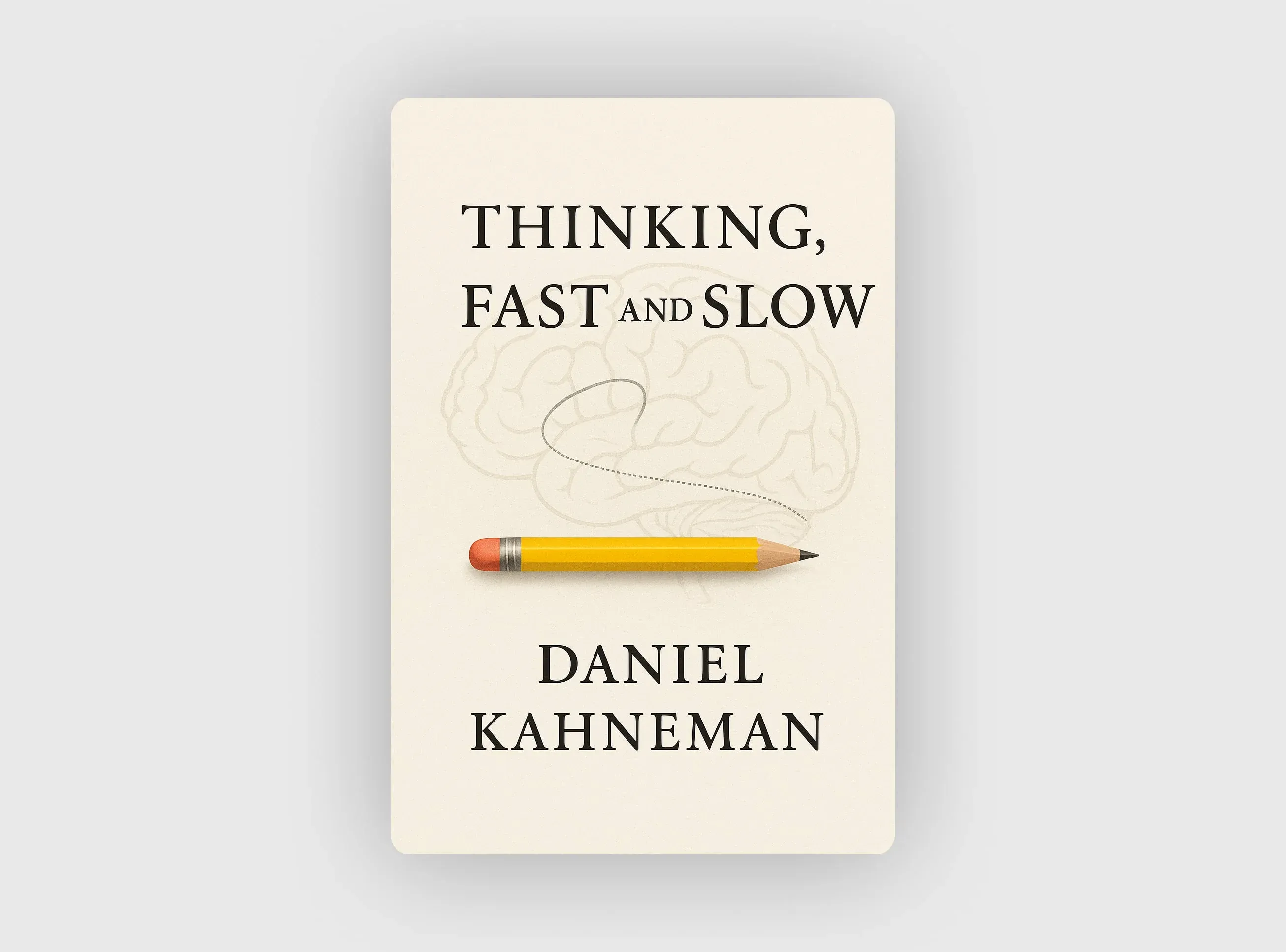 Thinking, Fast and Slow