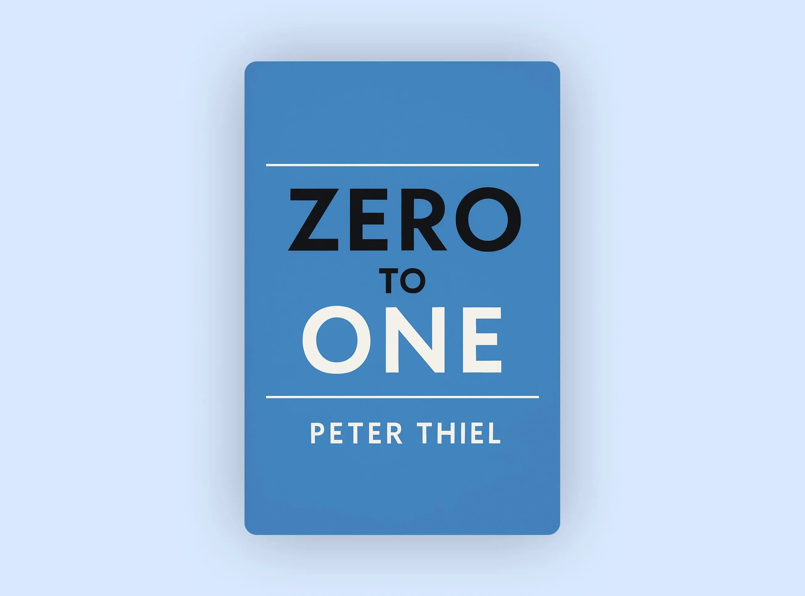 Zero to One